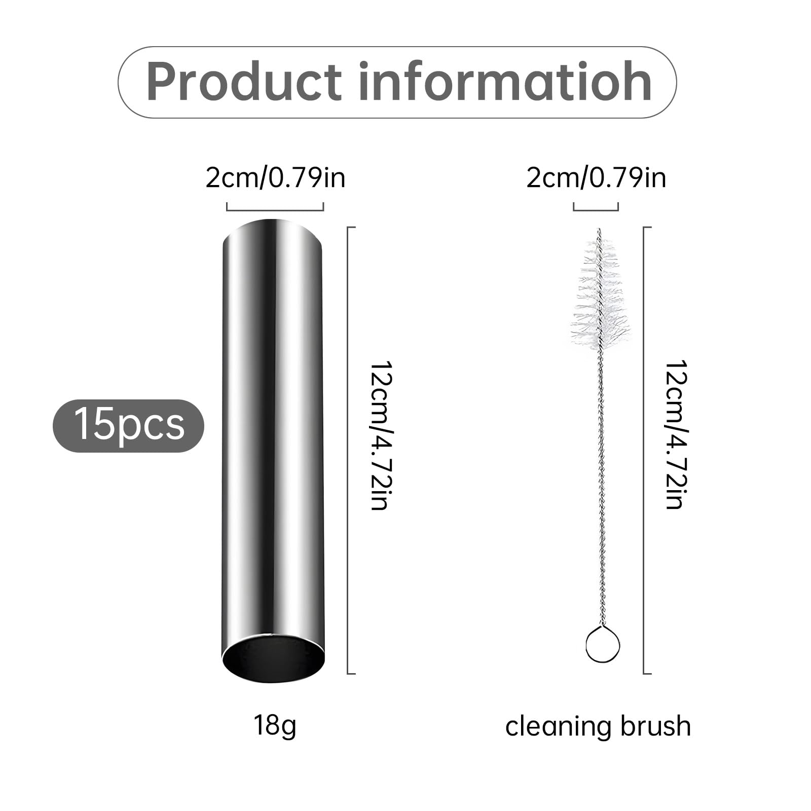 SMYJDMM Cannoli Tube, 15 Pcs Cannoli Form Tubes, Croissant Mold Non-Stick Cream Horn Cones Stainless Steel Big Screw Croissant Mould for Baking Danish Pastry Pancake Crisps - Image 2