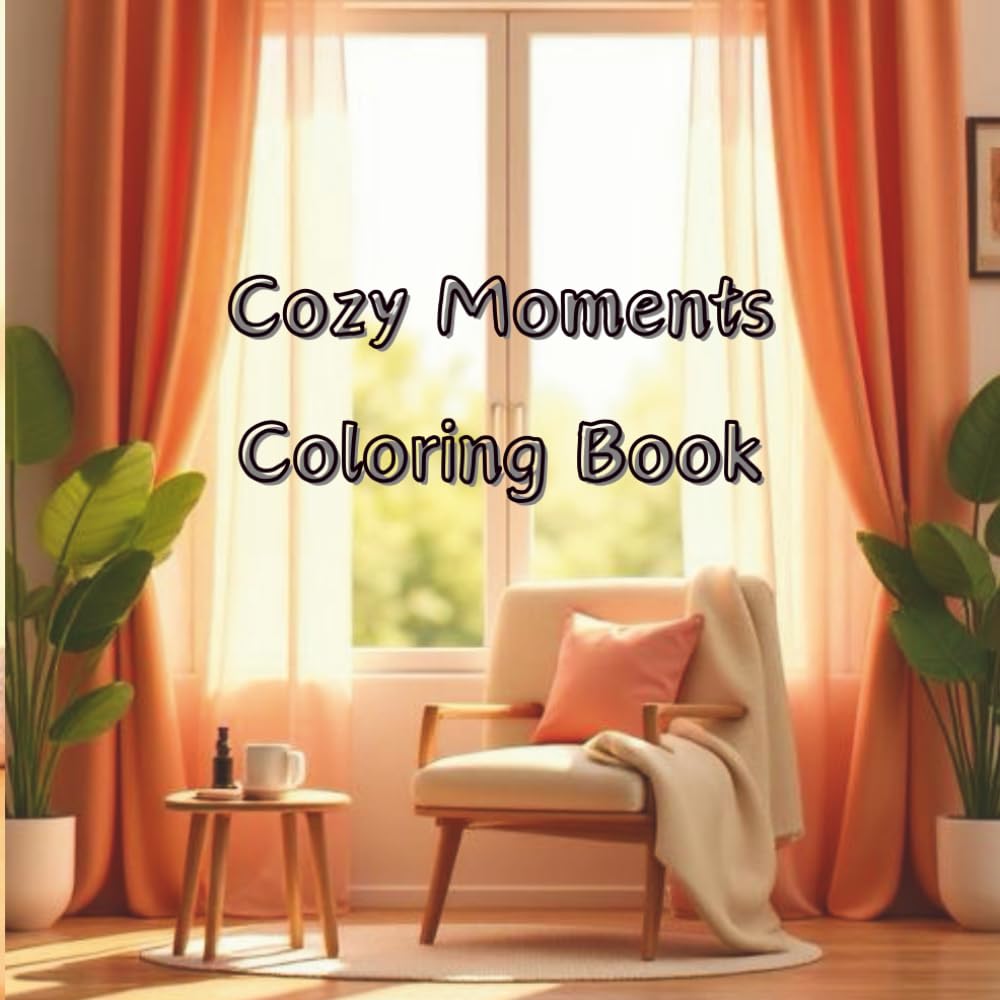 Cozy Moments Coloring Book
