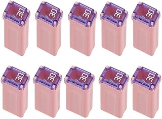 10 Pack 30Amp Micro Cartridge Fuses MCASE Type FMM MAXI Fuse ('Slow Blow' Micro Female)