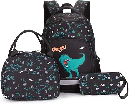School Bag Backpack Set with Lunch Bag 