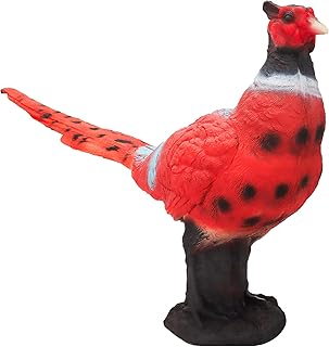 Archery Animal Target 3D Pheasant with Two-Sided Shooting Range and Yard Stakes for Backyard Bow Hunting Training