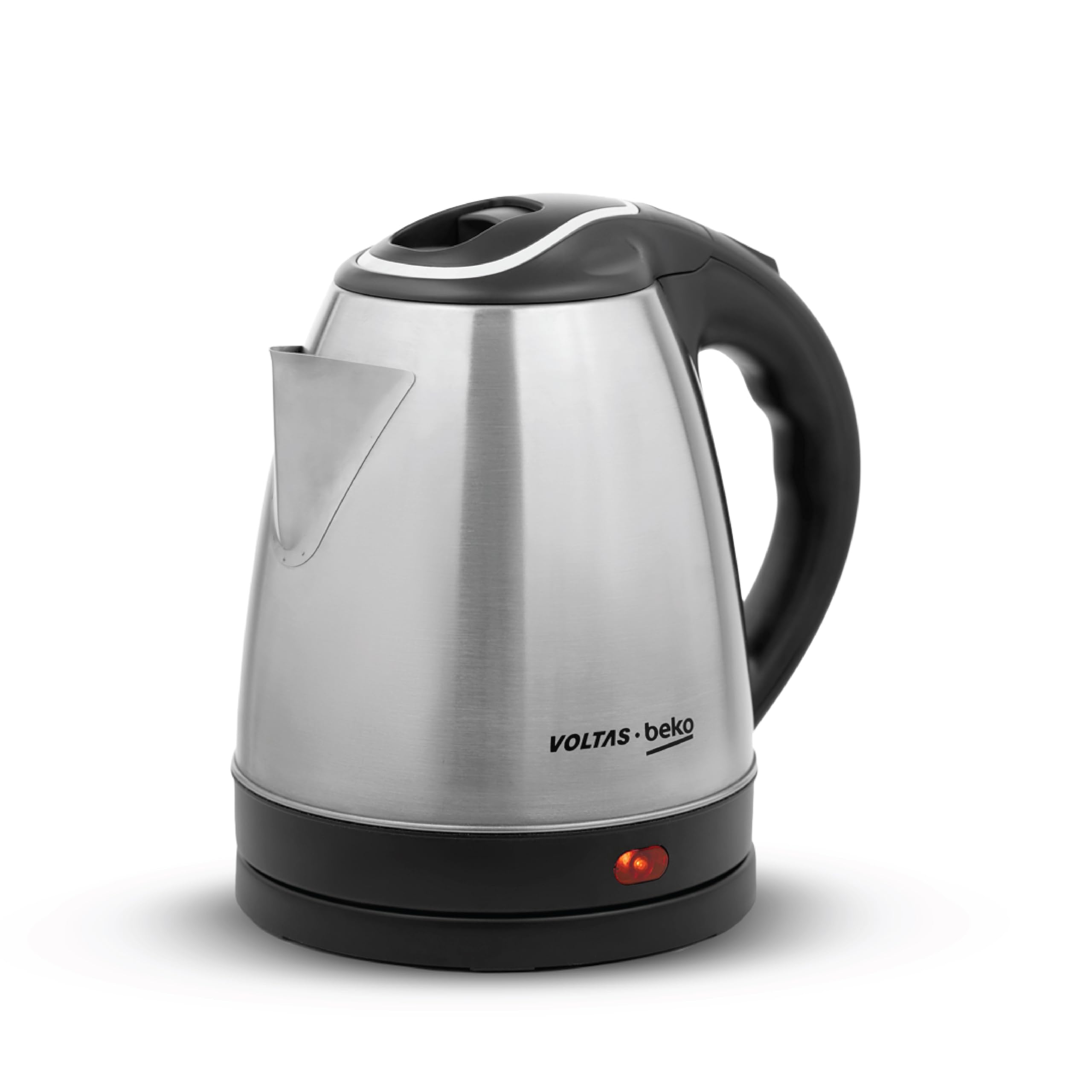 Voltas Beko, a TATA Product 1.5 L Stainless Steel Electric Kettle | 1350W Fast Boil | Auto Cut‑Off | Cool‑Touch Lid & Handle | Home & Office Use (K135X15H‑SL, Silver)
