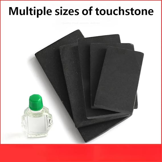 Gold Testing Stone/Acid Solution for Metal Authenticity Check Touch Stone Jewelry Detecting Tool Gold Solution
