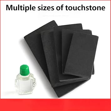 Gold Testing Stone/Acid Solution for Metal Authenticity Check Touch Stone Jewelry Detecting Tool Gold Solution