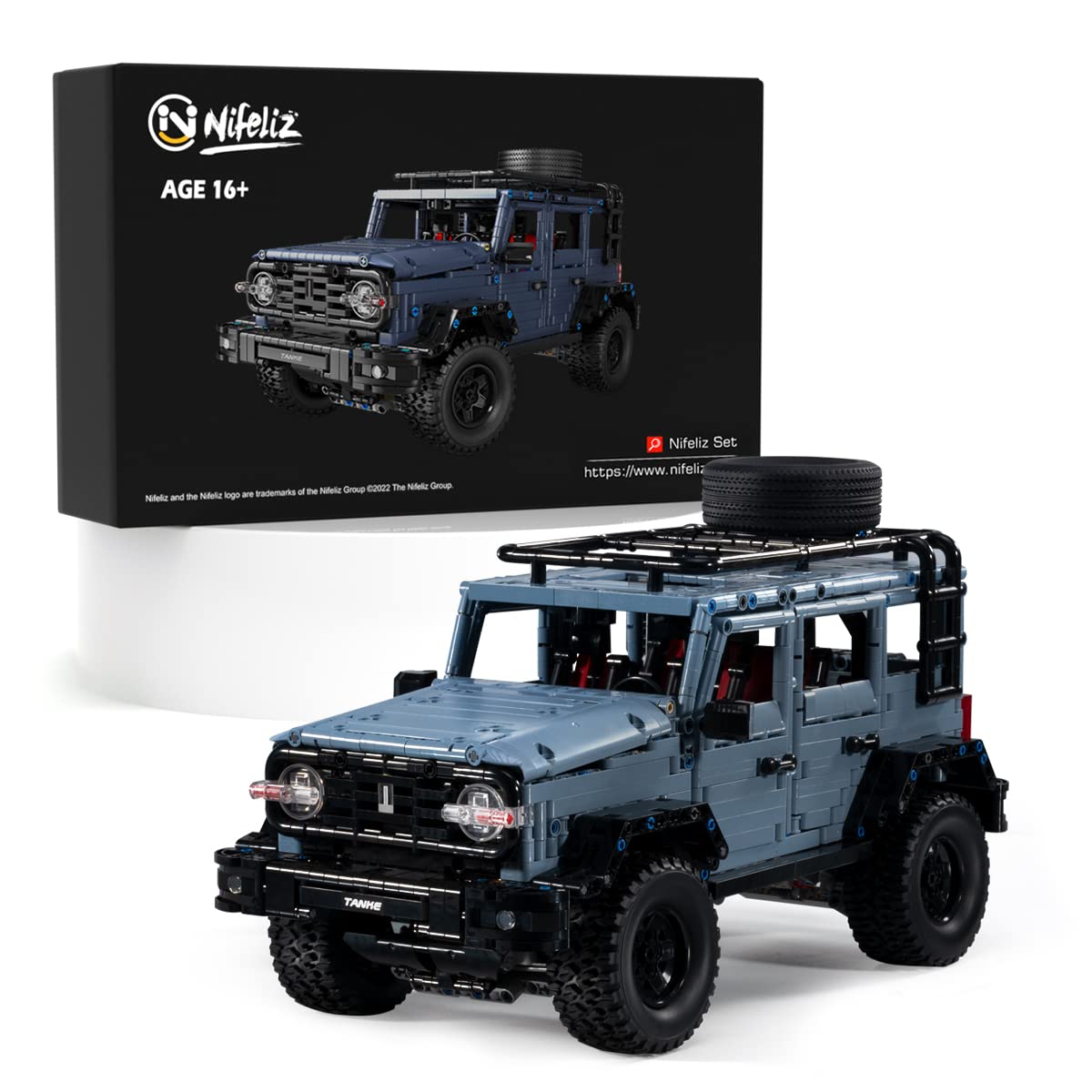 Buy Nifeliz Tanke300 Racing Car MOC Building Kit and Engineering Toy, Adult Collectible OffRoad