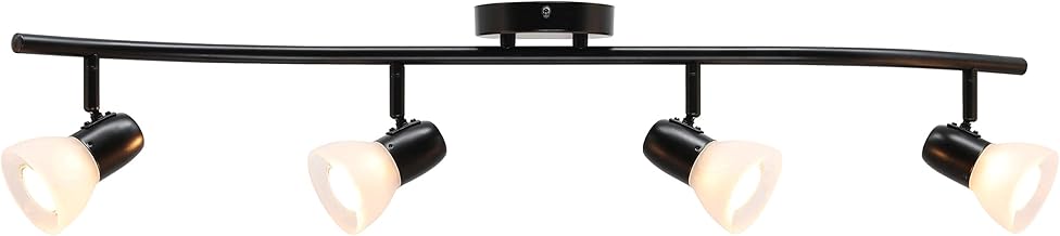 modern black track lighting