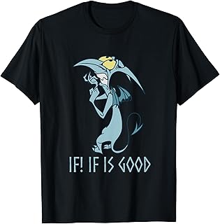 Disney Hercules Panic If Is Good Scary Portrait Logo T-Shirt