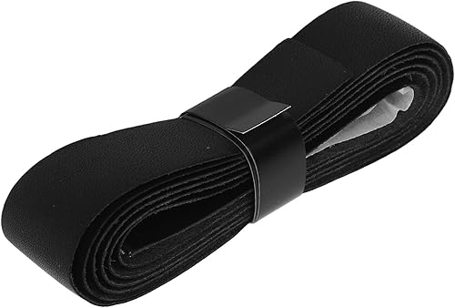 Miniatura 10 de Vbestlife Cinta de agarre de raqueta de tenis de cuero con absorción de sudor, cinta de repuesto para raqueta de bádminton para raqueta de tenis y