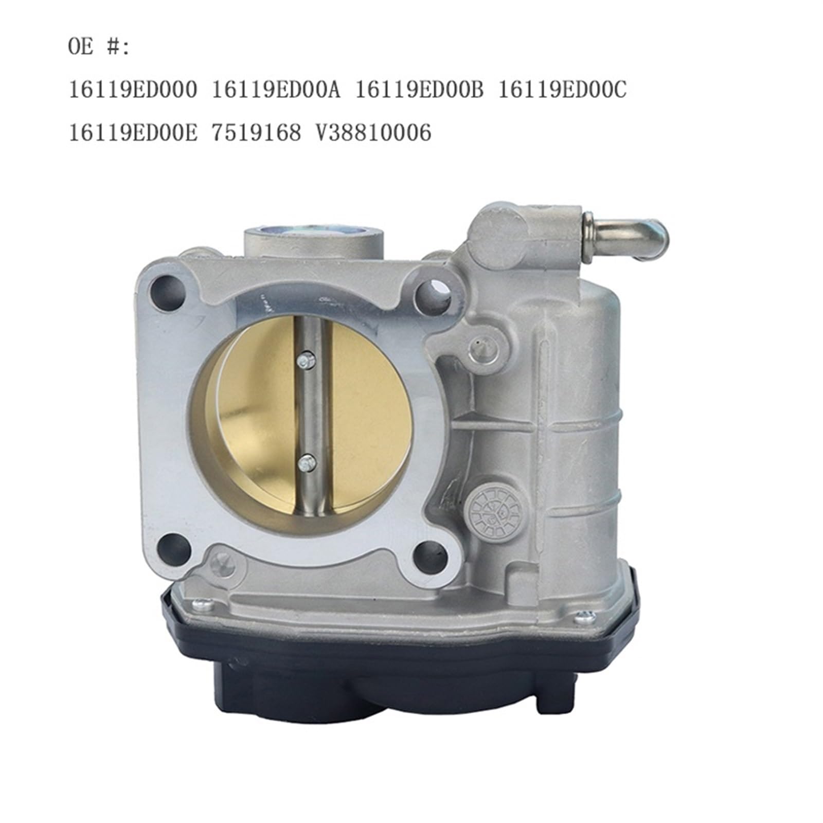 posizione valvola farfalla Compatibile Con Nissan Per Versa Per Micra Nota Per Qashqai Per Tiida 1.6L Gruppo Corpo Farfallato SERA526-01 16119ED00C