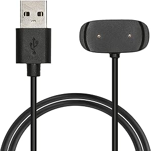 kwmobile Charger Cable Compatible with Huami Amazfit Bip U/Bip U Pro/GTS 2e / GTR 2e / GTS 2 Mini/Pop Cable – USB Smartwat…