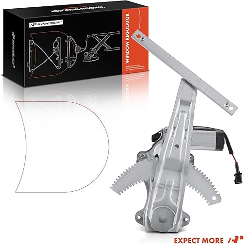 Miniatura 8 de A-Premium Elevalunas eléctrico con motor compatible con Nissan Tiida (México) Versa 2007-2013 lado del pasajero trasero