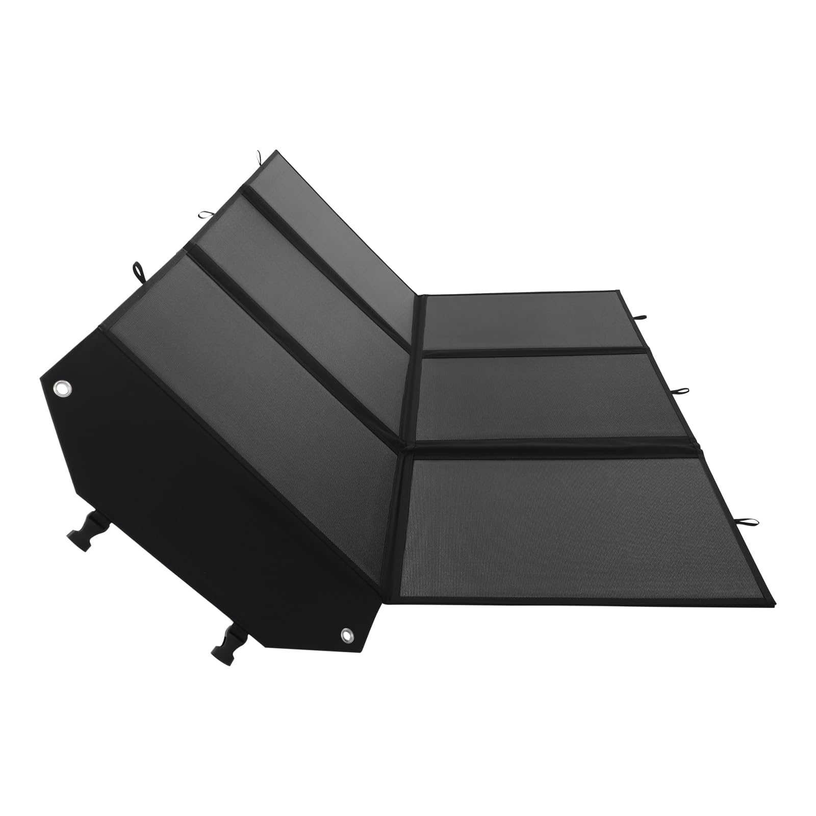OUKANING Składana torba solarna 300 W z ogniwami solarnymi HPBC, przenośna ładowarka solarna, wodoszczelność IP4, na kemping, w zestawie adapter MC4 do powerbanków i baterii 12 V-60 V