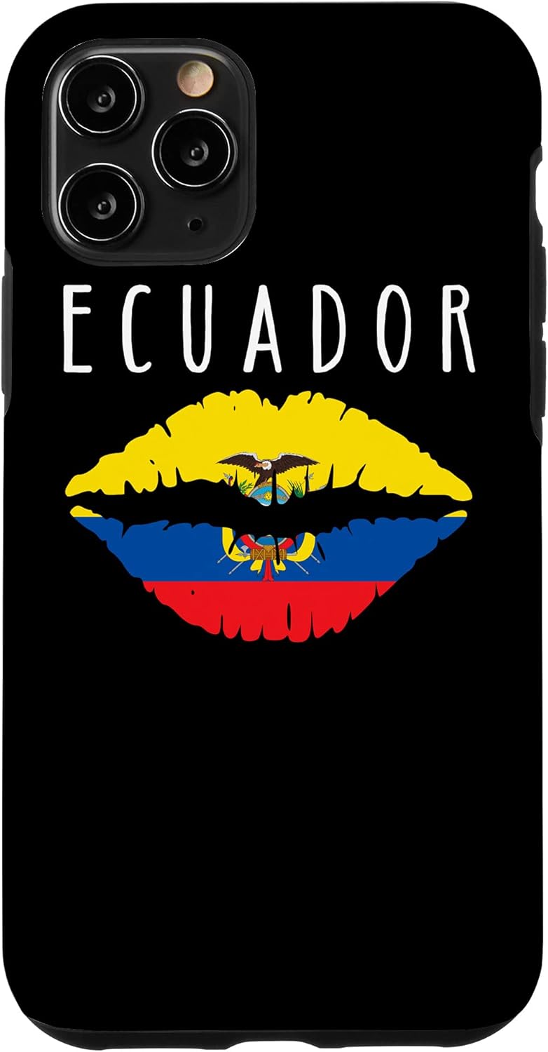 iPhone 11 Pro Bandera de Ecuador Flag Ecuadorian Lips