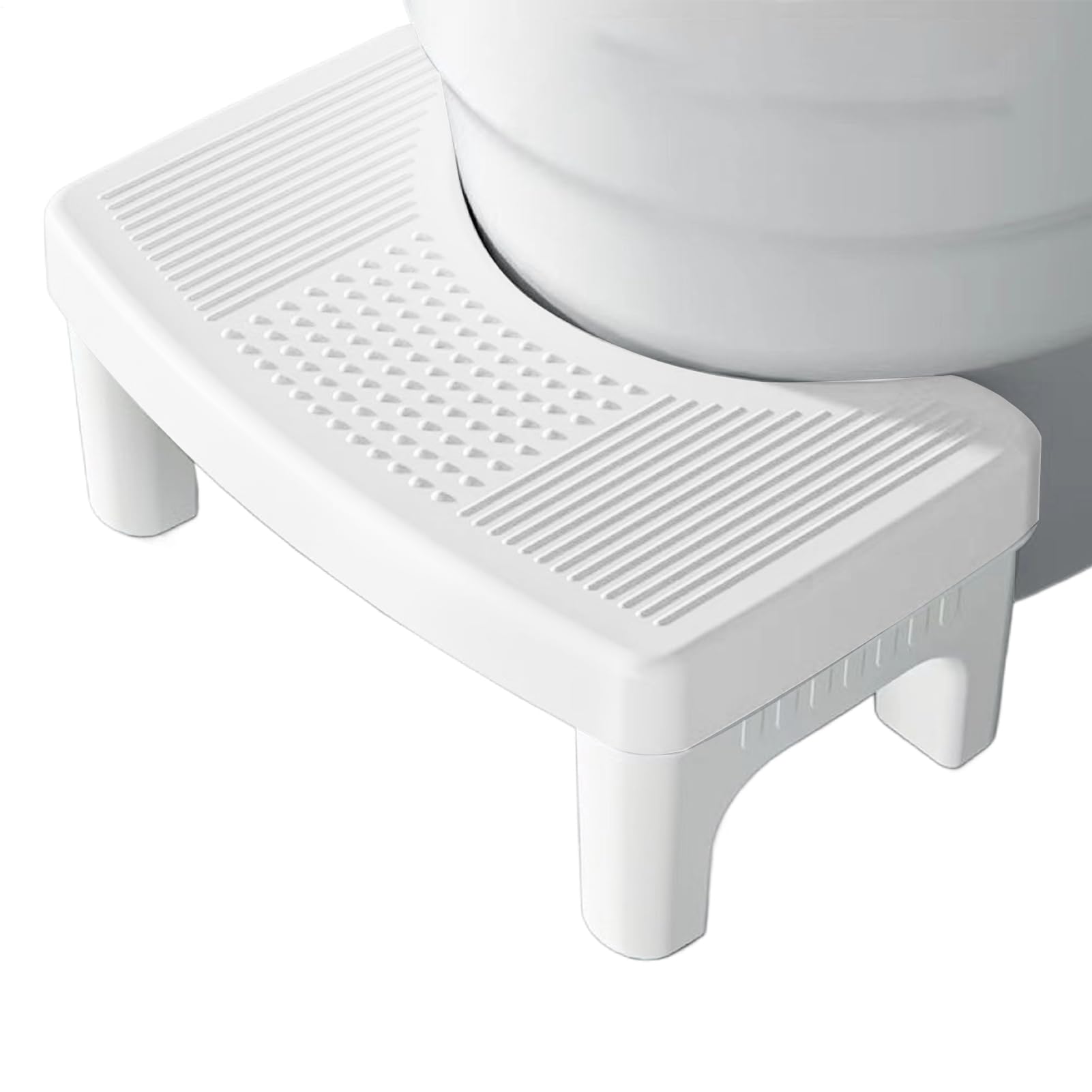 Croovepi Bathroom Stool for Pooping | Poop Stool for Bathroom Adults - Footstool Non-Slip, Portable Space-Saving Tools for Kids Elderly, Toddler Squatting Posture