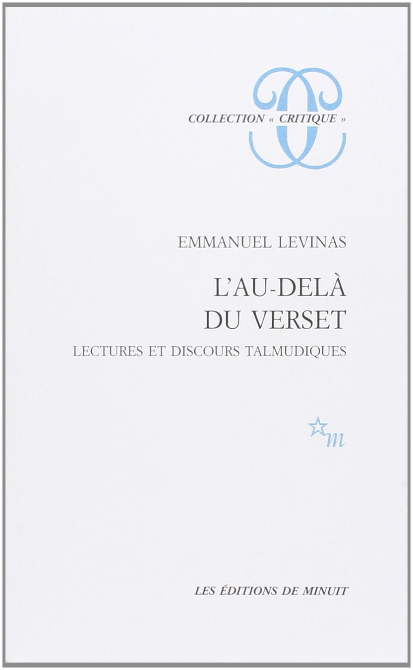L'au-delà du verset. Lectures et discours talmudiques