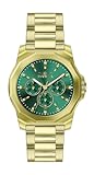 Men's Speedway 42mm Stainless Steel Quartz Watch, Gold (Model: 46856)