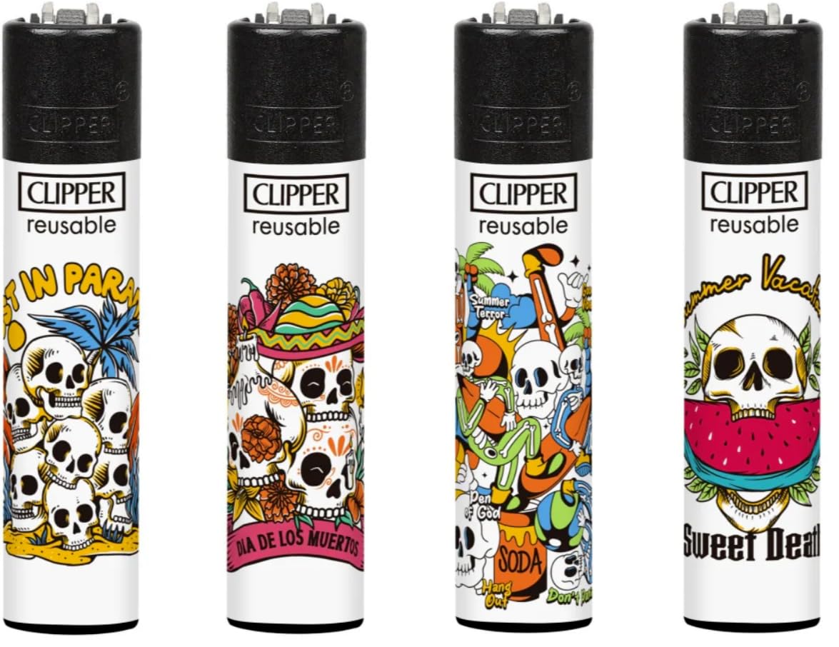 Clipper® Lighters – Slogan #20 Set of 4