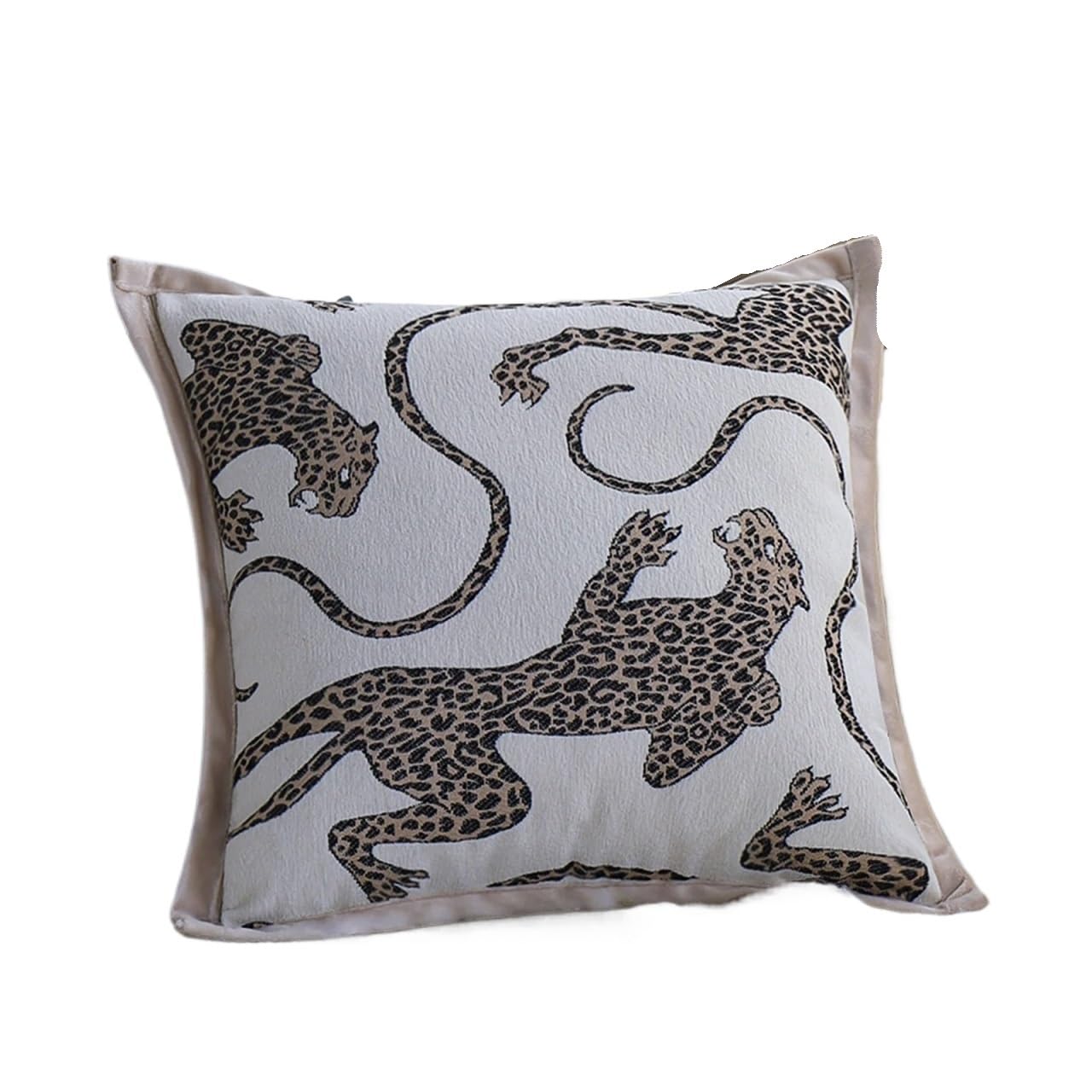 IUVYTA Chenille Pillow Covers Soft Embroidered Throw Pillow Covers Decorative Cozy Chenille Cushion Cases for Couch Sofa(Color 7)