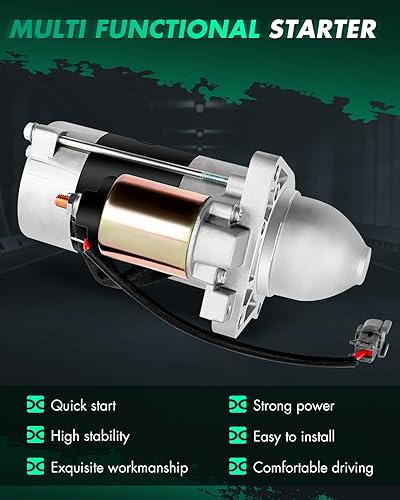 Miniatura 84 de SCITOO Arrancadores Nuevo Ajuste para Nissan Frontier Pickup Xterra 2002 2003 2004 3.3L 17859