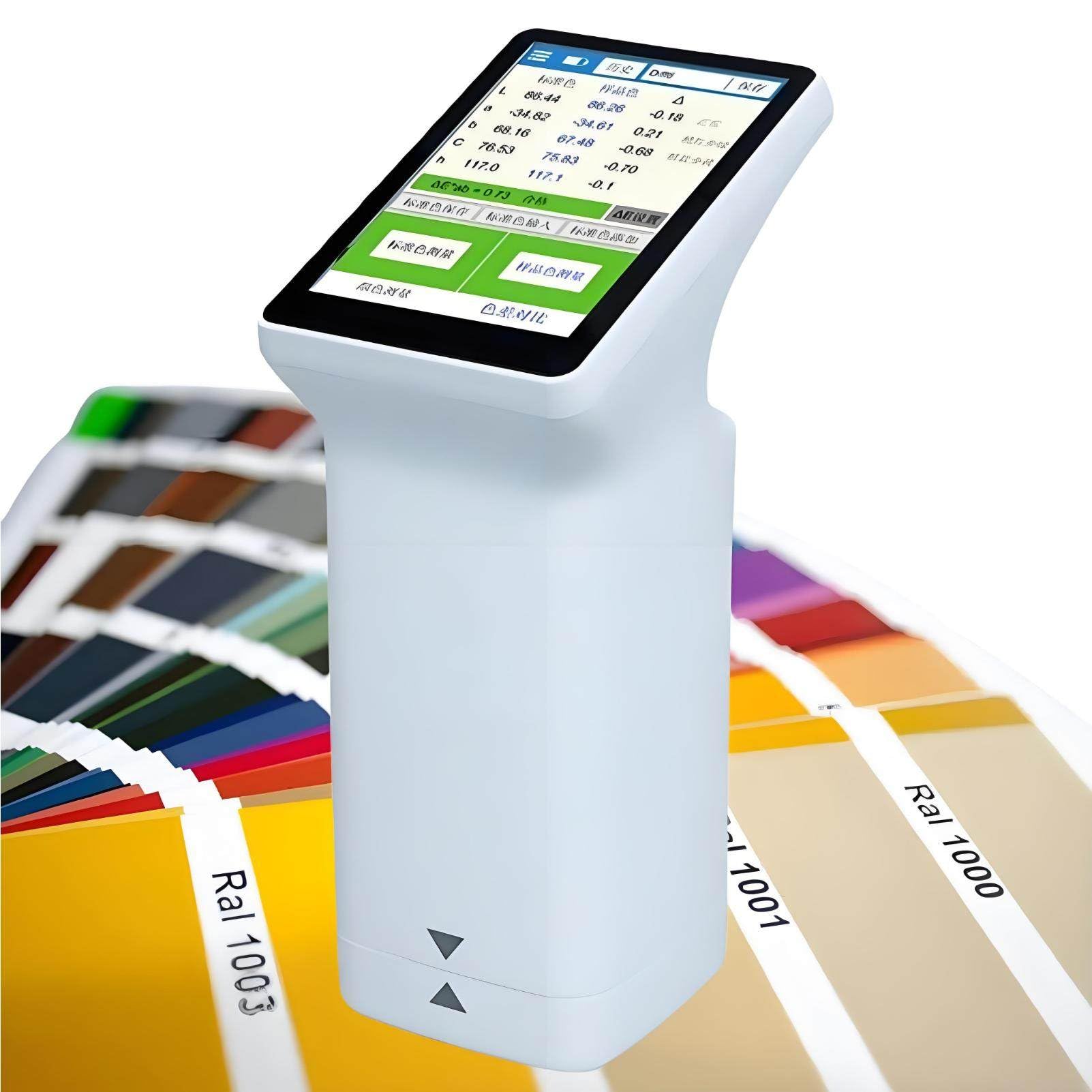 Colorimetro Portatile, Tester di Differenza di Colore, Apertura di misurazione da 8 mm, Fino a 10.000 misurazioni per Carica, per Il Controllo qualità Industriale in Loco. B