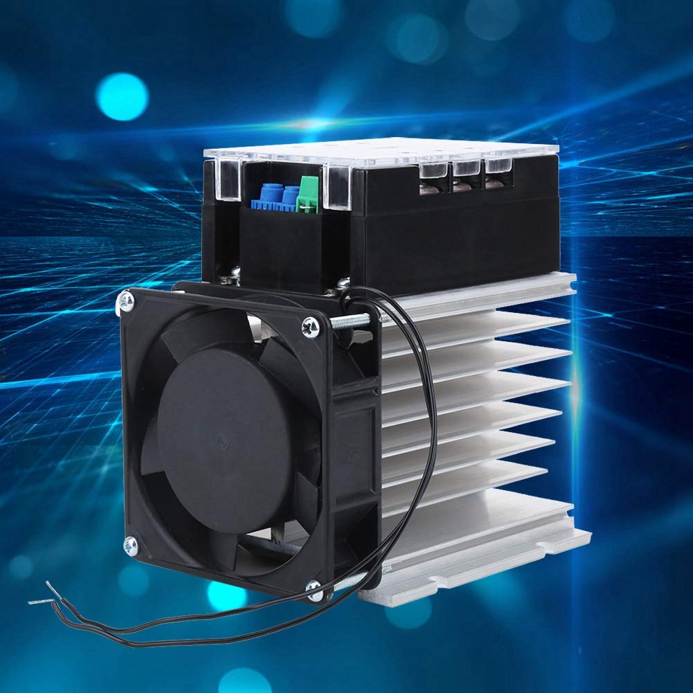 Soft Start Controller Motor componenti elettronici moduli Attrezzature per sistemi di trasporto merci Motori Start Board Trifase TSR-80WA-R1 8KW Regolatore motore CA per ventole[Overall (Module + R