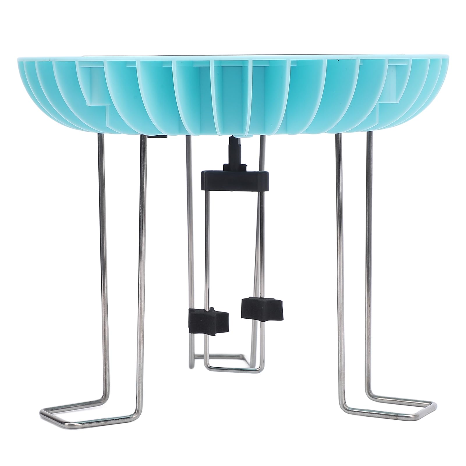 Agitatore Solare per Acqua, ABS, Vaschetta per Uccelli, Motore Brushless da 0,5 W, Pannello Solare, 5 V, 2 W, con Batteria da 1500 mAh, per Laghetto da Giardino, Vaschetta per Uccelli, Vasi