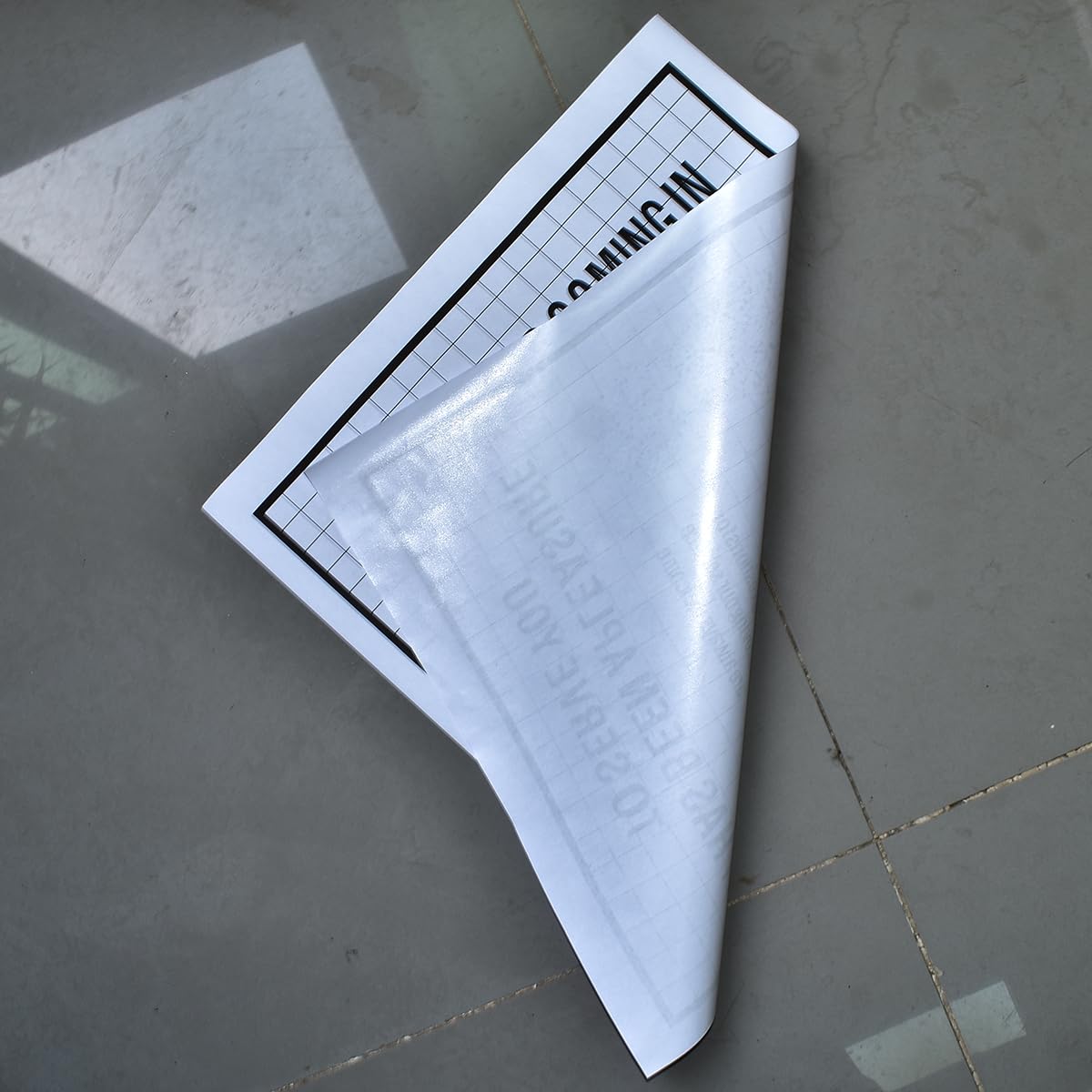 Car Paper Floor Mats 50pcs — view 3