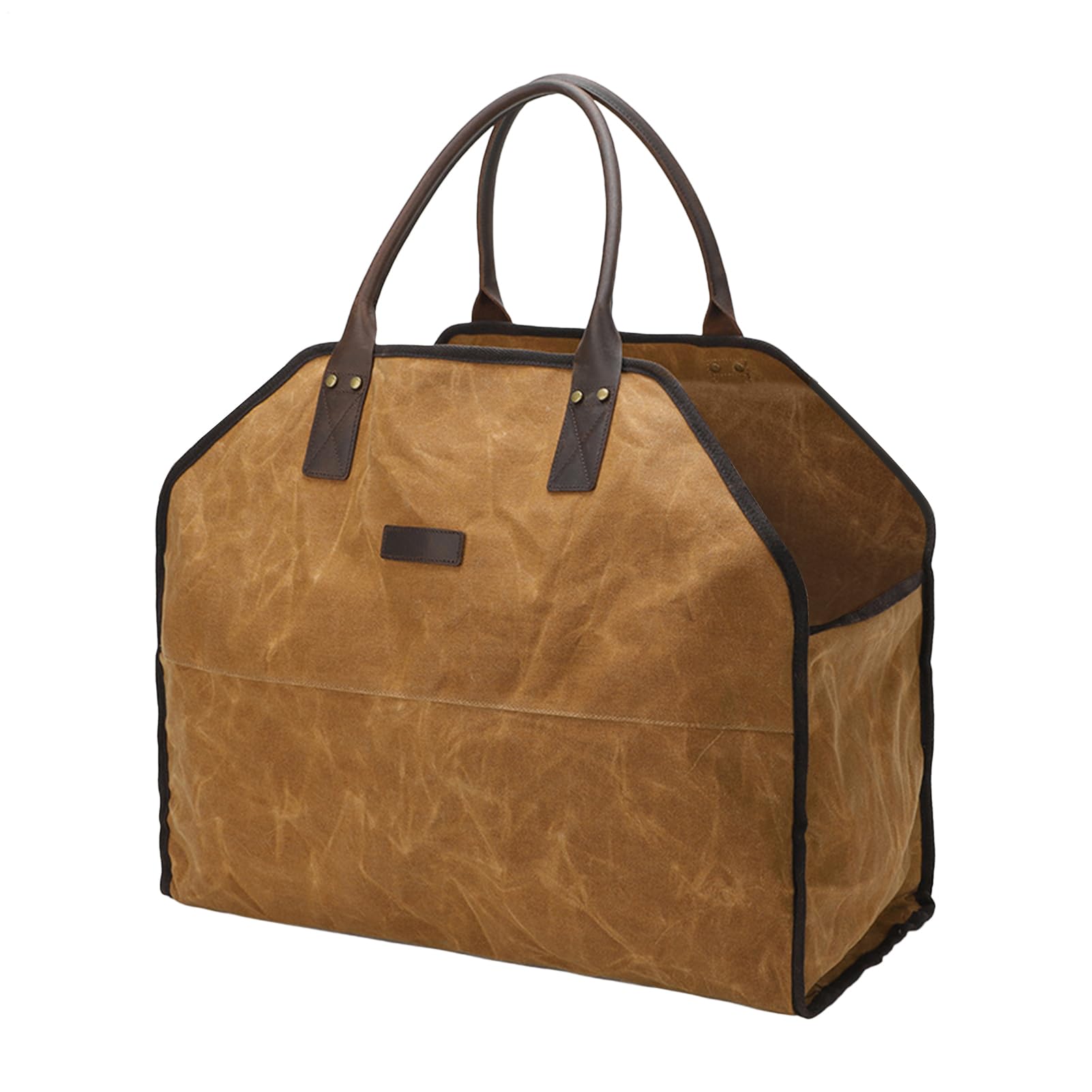 Borsa per il trasporto della legna da ardere, borsa per il trasporto resistente alle intemperie | Grande borsa per il trasporto del legno, borsa pieghevole per il trasporto di pali di