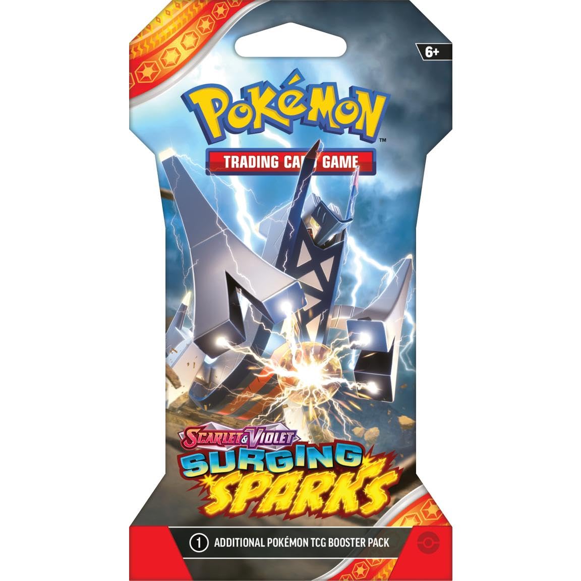 Amazon.com: Pokemon Surging Sparks Sleeved Eight (8) Booster Packs