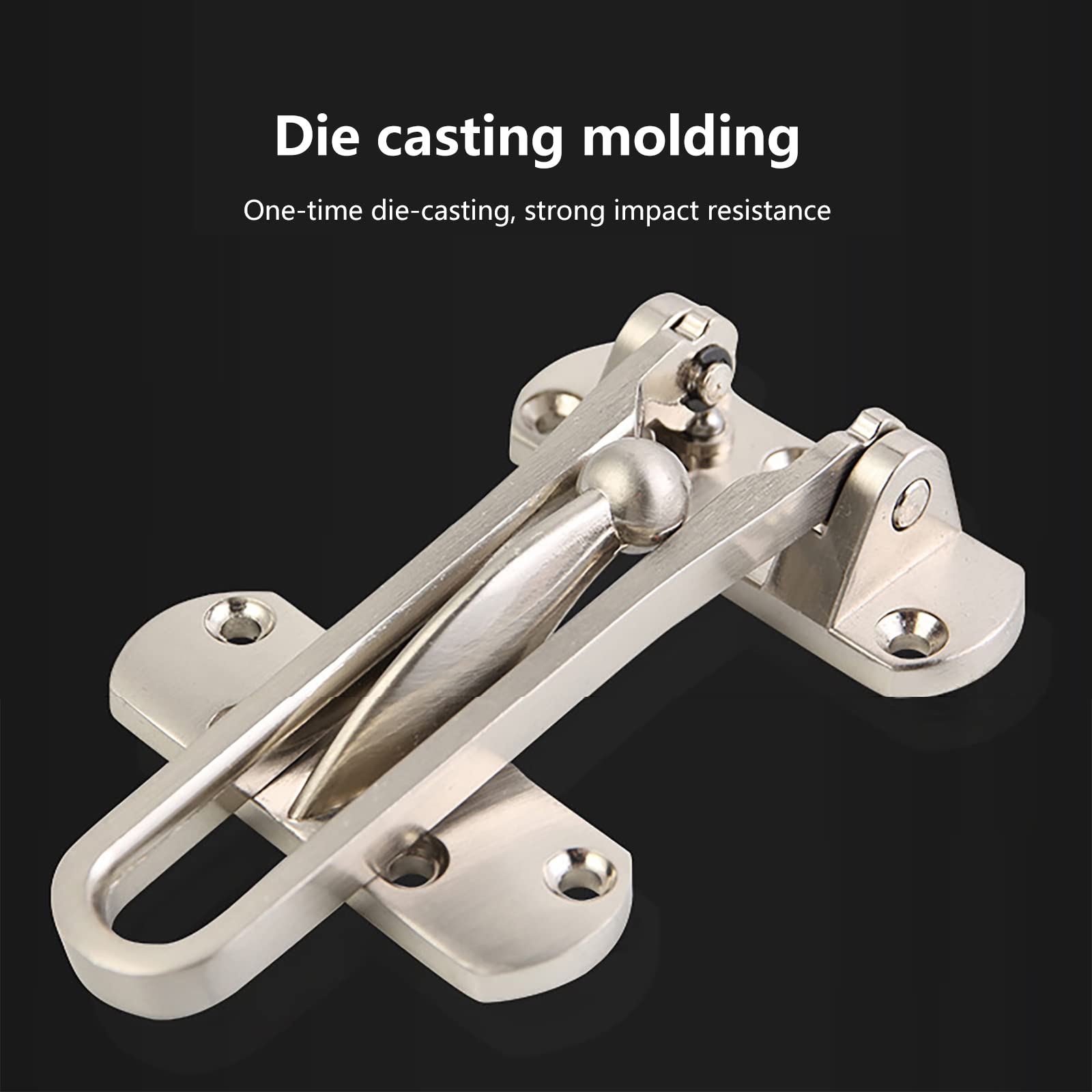 Metal Alloy Steel Door Guard Security Bolt Latch Lock Home Window