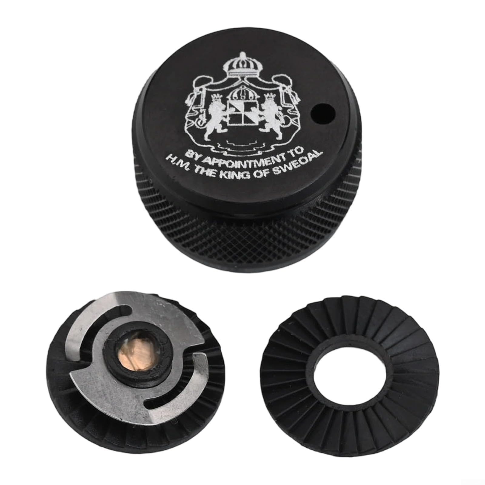 Spool Mechanical Brake Knob for ABU 3/3.5/4/P5 Generation Baitcasting Reels, Aluminum Fishing Wheel Tension Brake Bolt Baitcasting Reel Brake Trim Knob with Internal Sound Kit(Black) : Sports & Outdoors