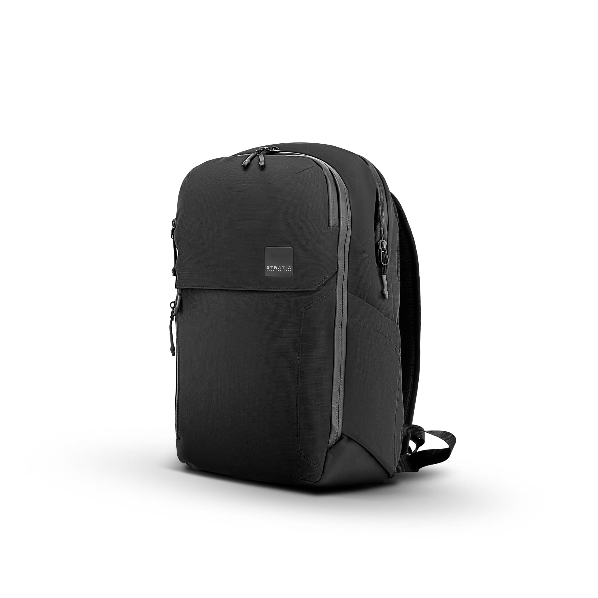 Stratic Move Backpack Small Daily Use Plecak 25L Mężczyźni Kobiety Kieszeń na Laptop 14 cali Nylon Plecak do Biznesu Uniwersytetu Szkoła Codzienna, Kolor: czarny, S, Casual
