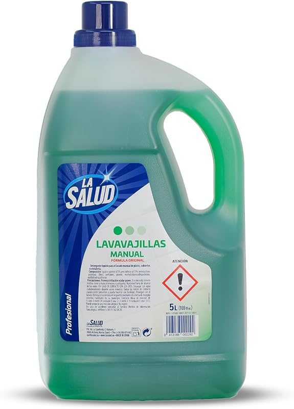 Detersivo per piatti La Salud Profesional 5 L | Detersivo per lavaggio a mano | Formula originale per stoviglie