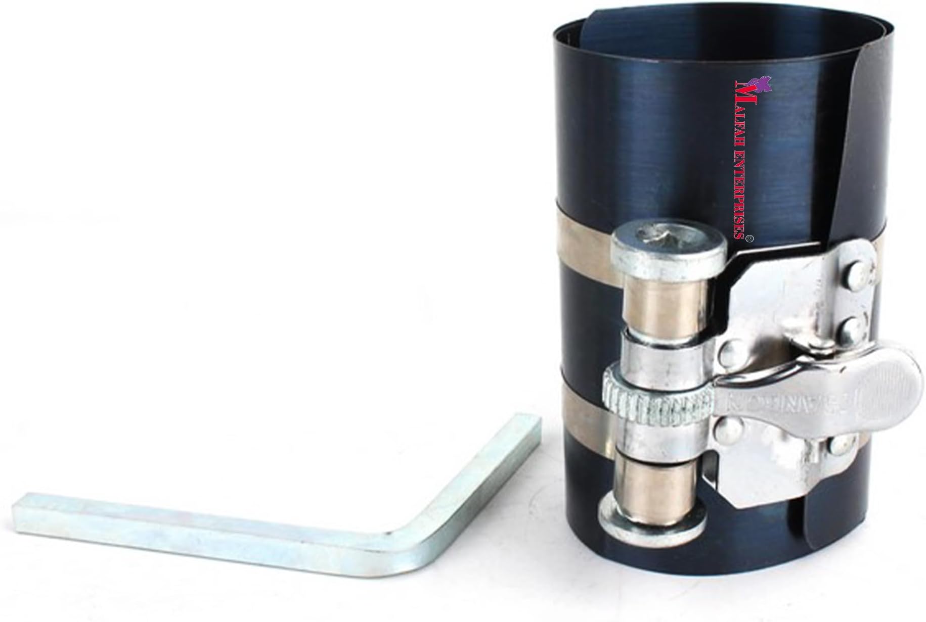 Piston Compressor 6" Single Sided Speciality Band Ratchet Installer Tool Car Engine Piston Rings Compressor 6-175mm Motorcycle Engine Parts Repair Hanbon 107603