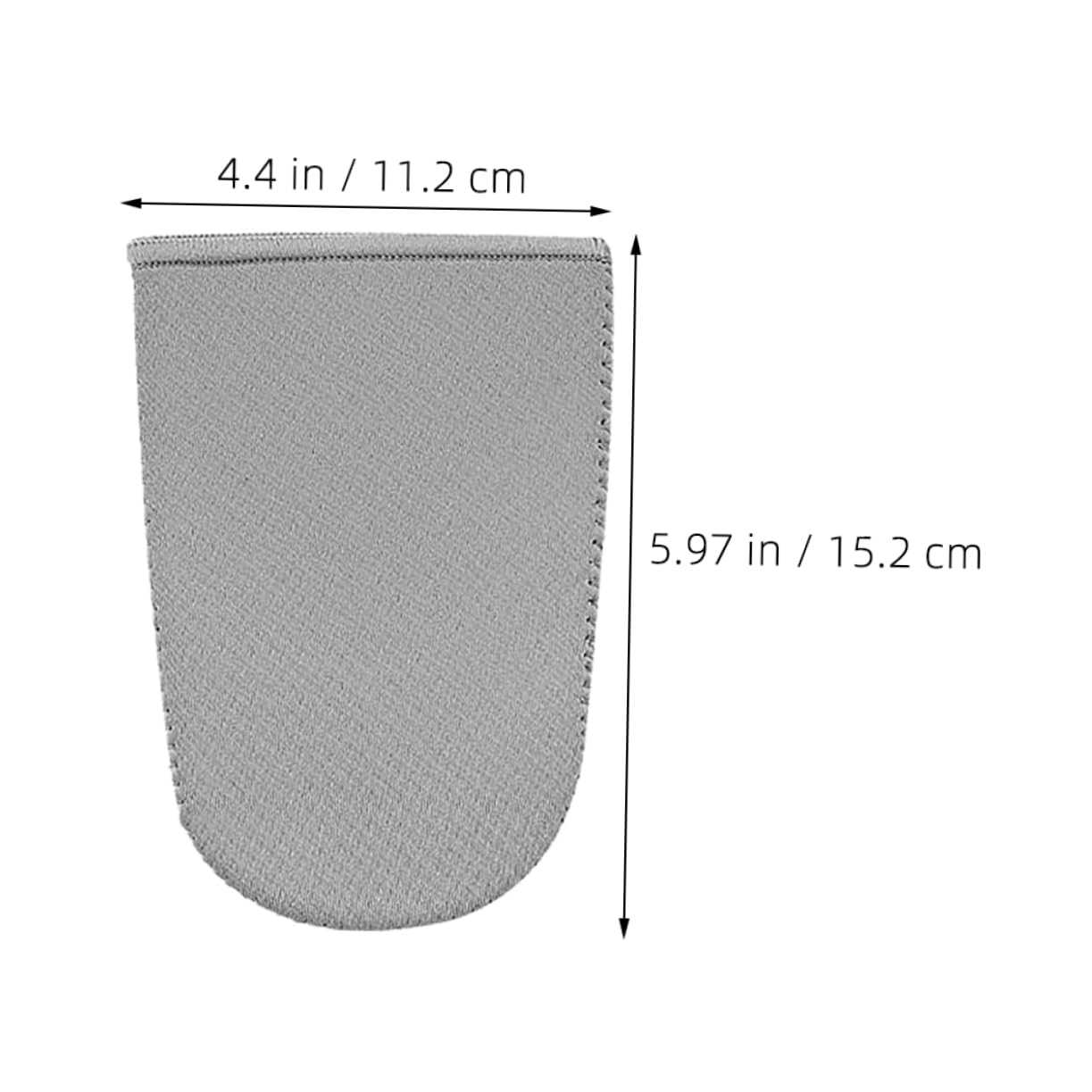 NULYLU Comfortable Cycling Toe Covers 1 Pair Neoprene Toe Warmer Shock Absorption for Protection Size l