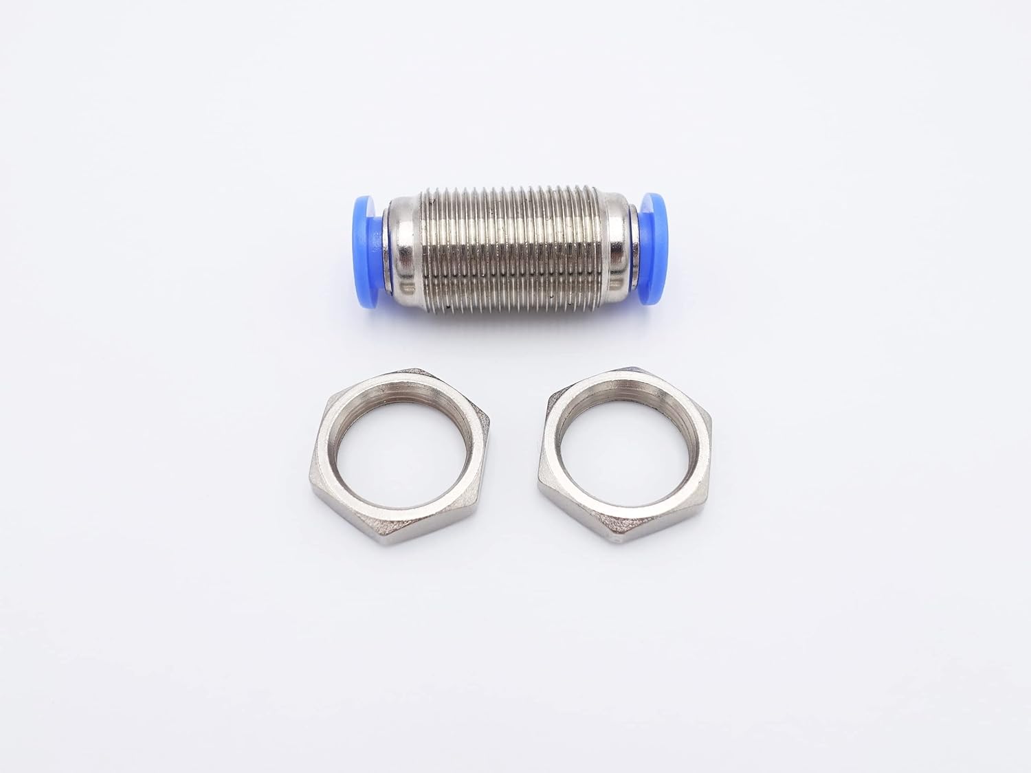Othmro 2 accesorios de tubo de empuje para conectar, tubo de 12 mm OD x