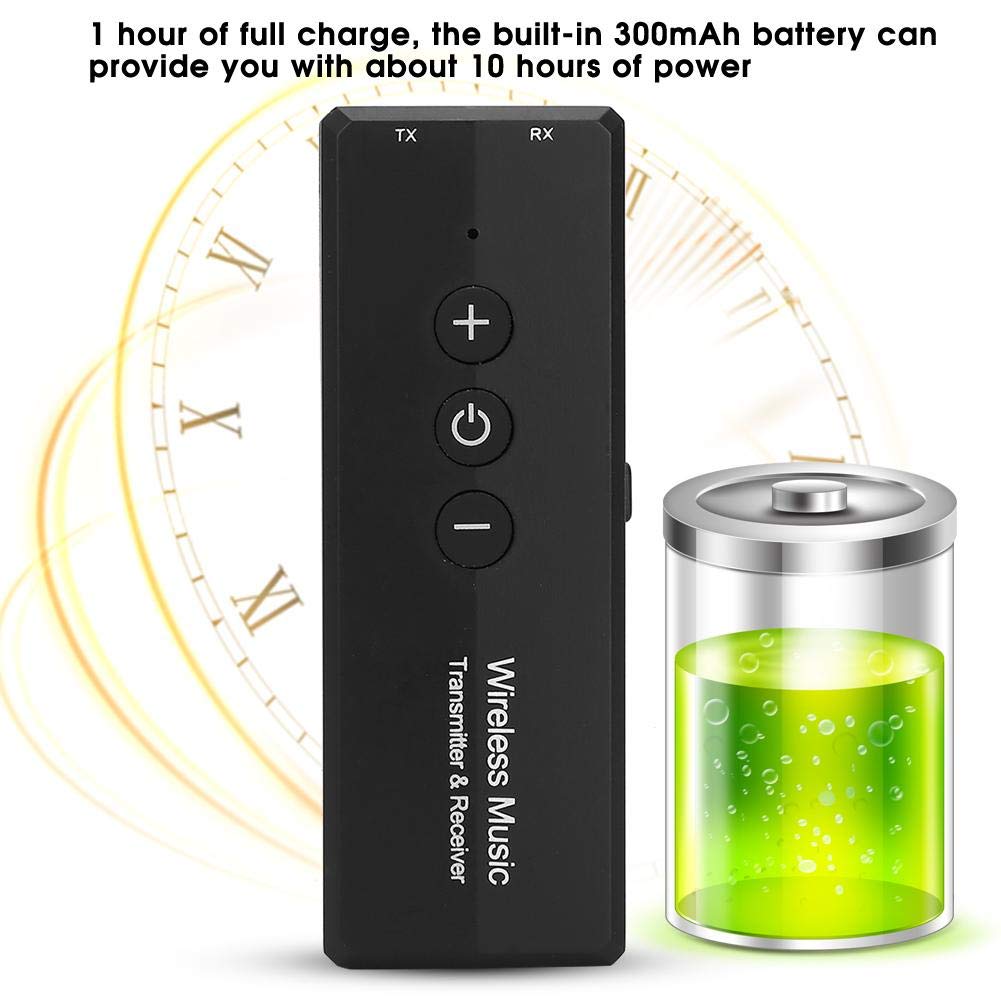 Mxtech Trasmettitore Ricevitore Bluetooth, Adattatore Audio, Tablet Bluetooth 5.0 Portatile Bluetooyh per Telefono Bluetooth
