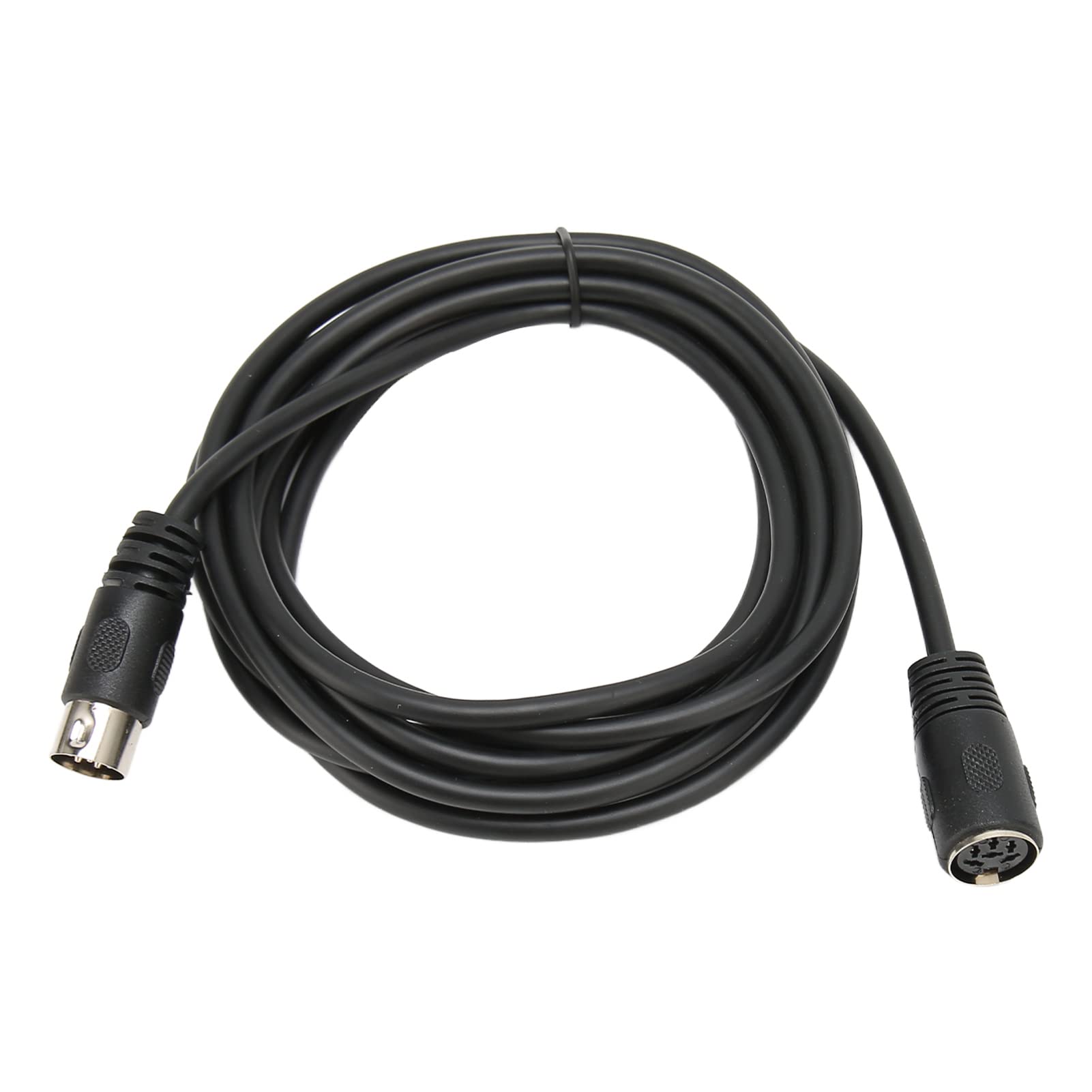 VBESTLIFE Cavo di Prolunga DIN a 6 Pin, Cavo di Prolunga DIN da 6 Pin Maschio a Femmina Cavo di Prolunga per Connessione Segnale Audio Dati Cavo Adattatore AV per Dispositivi Audio