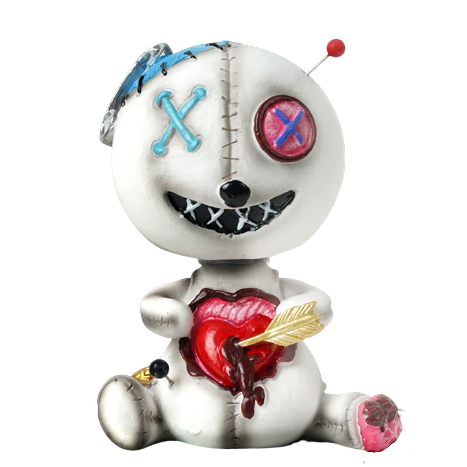 Amazon.co.jp: ブードゥー人形 シェイキングヘッド人形 自動インテリア