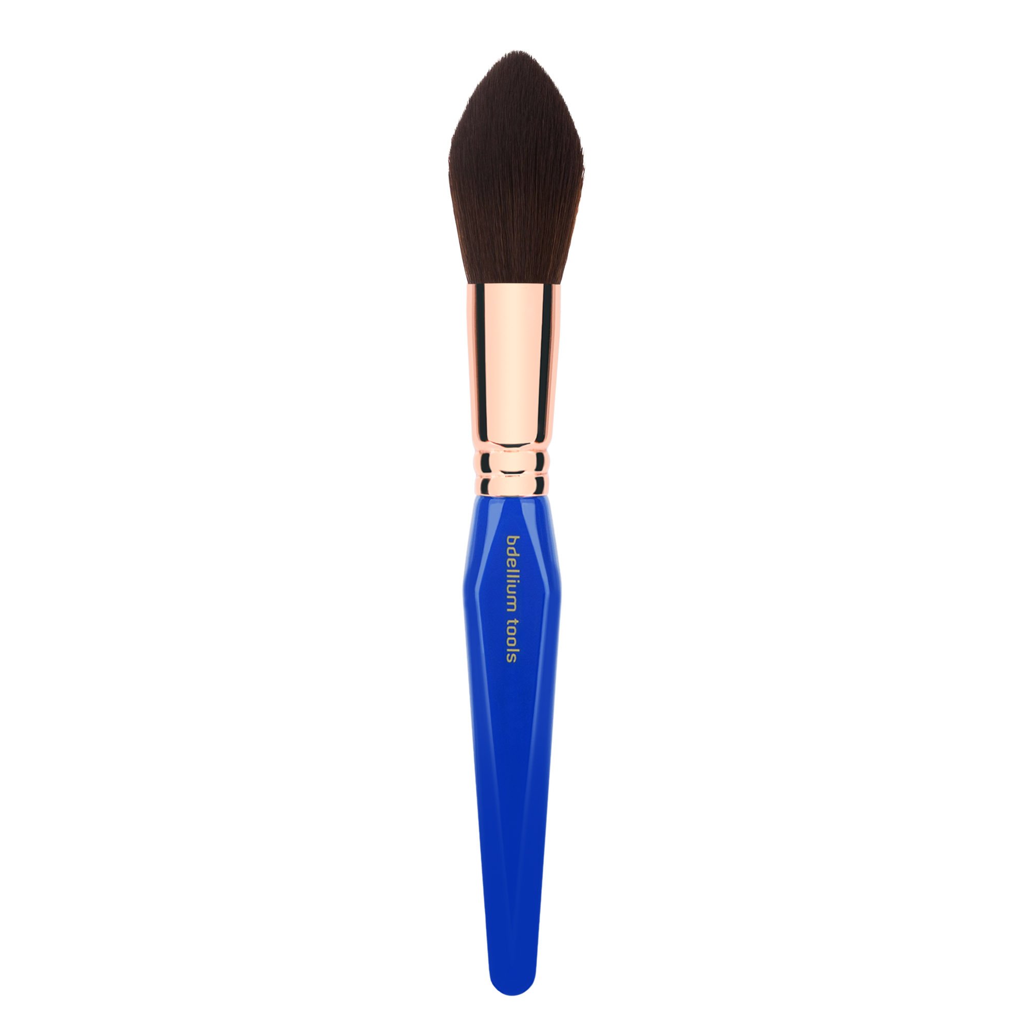 Bdellium Tools Pennello professionale per trucco Golden Triangle Series - Cipria affusolata 974