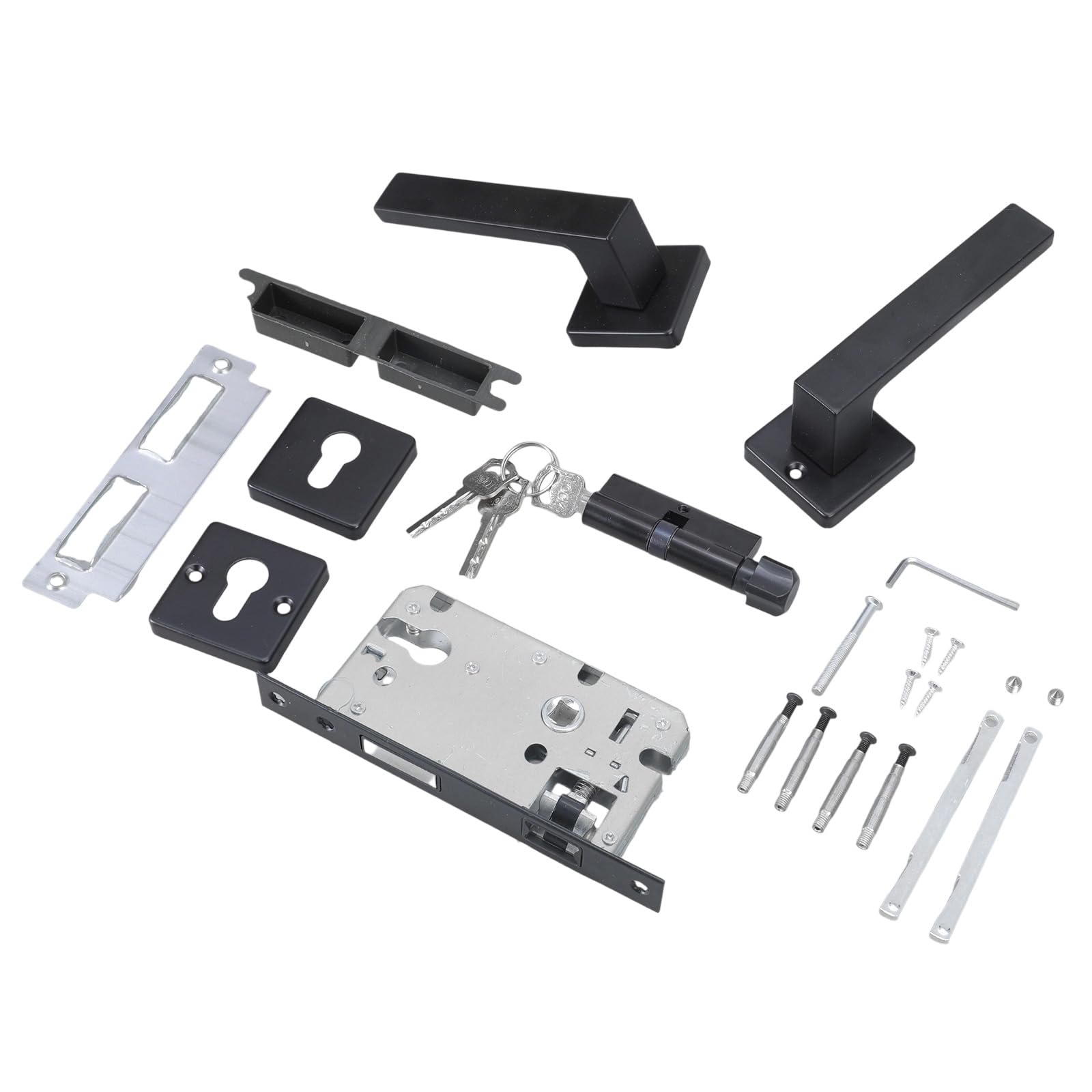 Manette noire porte-accessoire pour placard afin de moderniser la chambre