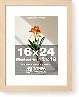 Vista 21 de Portarretratos de madera de 5 x 7 pulgadas, marco de fotos de 5 x 7 pulgadas, mate a acabado de chapa de madera de 4 x 6 pulgadas, color marrón