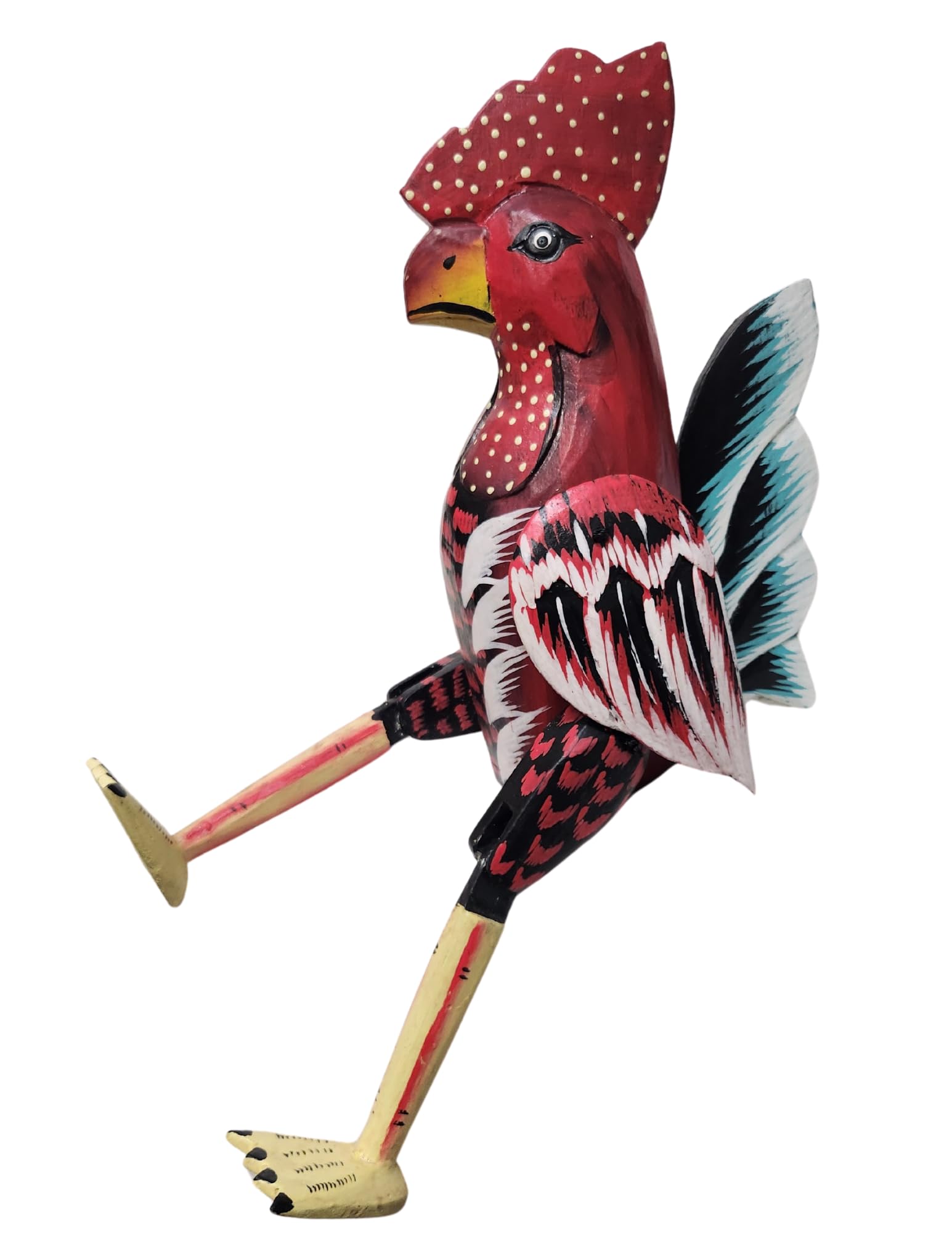 Amazon.com: WorldBazzar Large Shelf Sitter Wood Carved Rooster
