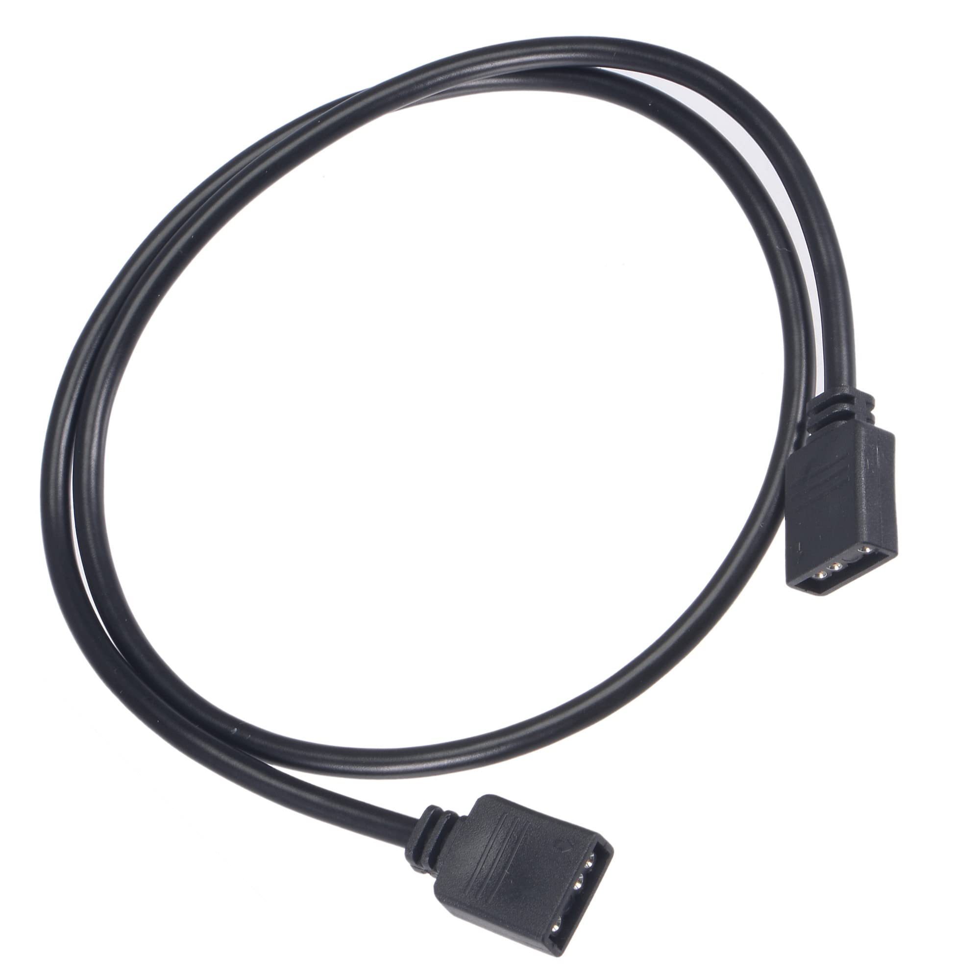 PATIKIL ARGB 50cm Wyprowadzenie Kabel, 3 Zestaw 1 do 1 Kobieta z 3P Złącze dla 5050 3528