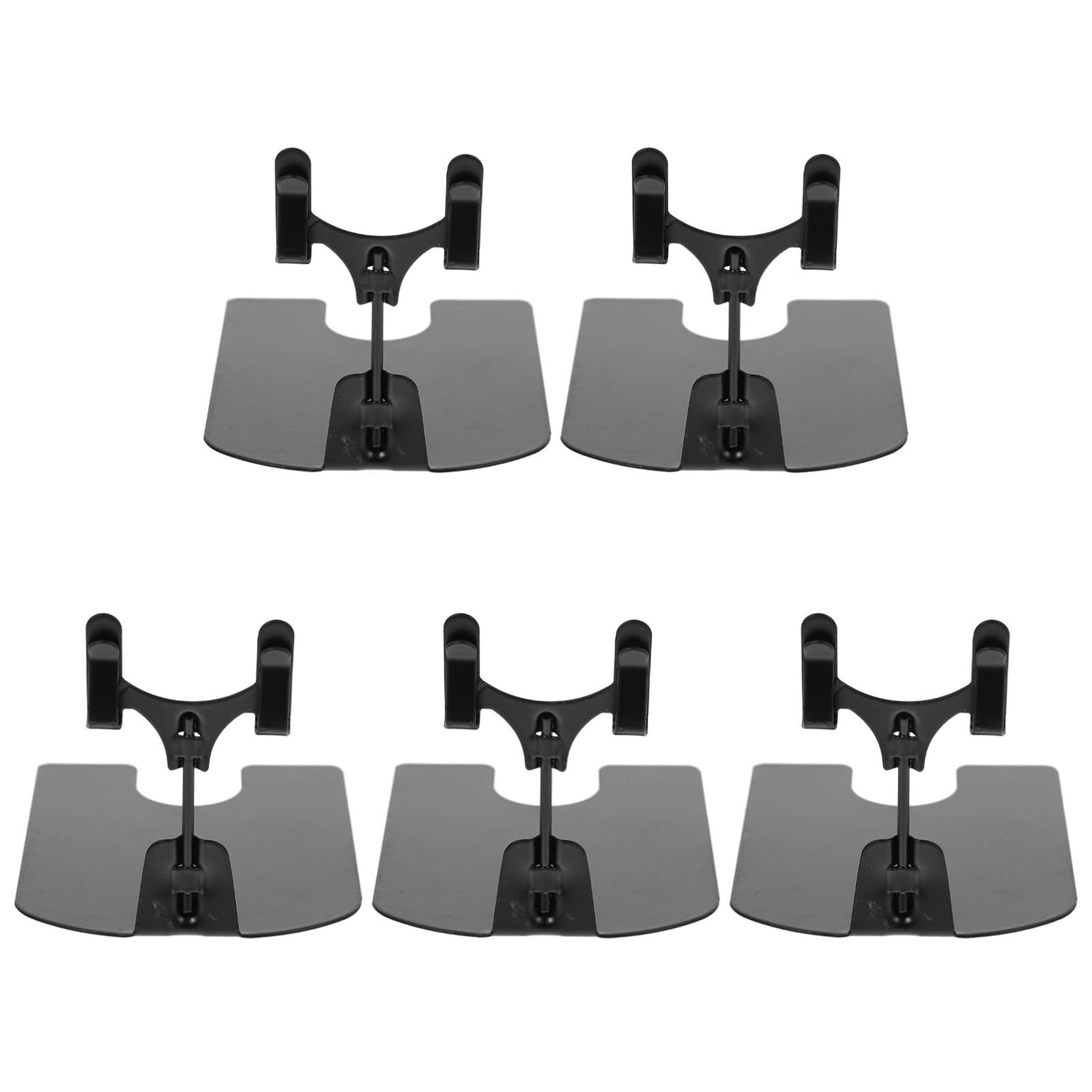 DECHOUS 4 Set Porta Etichette Per Prodotti Da Forno Porta Etichette Porta Pubblicità Per Mensole Etichetta Verticale A Forma Di Forcella A Forma Di U Clip 5 pezzi * 4