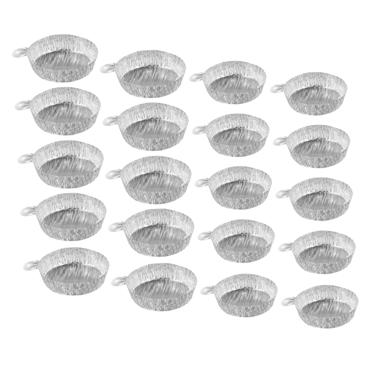 100 Pz Piatto Per Pesare in Foglio Di Alluminio Contenitore Per Piatti Da Laboratorio Piatti Di Pesatura Della Bilancia Barca Di Pesatura Di Misurazione Barche Pesa Polvere