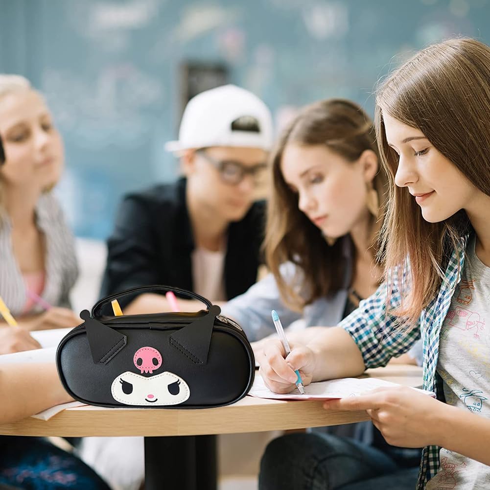 HAJXXMM Kurommi Pencil Case Cartoon Pen Case Zipper Packing Bag Stationery Organizer Bag Creative Pen Carrier Pencil Pouch Bag for School Office Stationary Supplies Storage Pencil 9 61EDAInipgL. AC SL1001