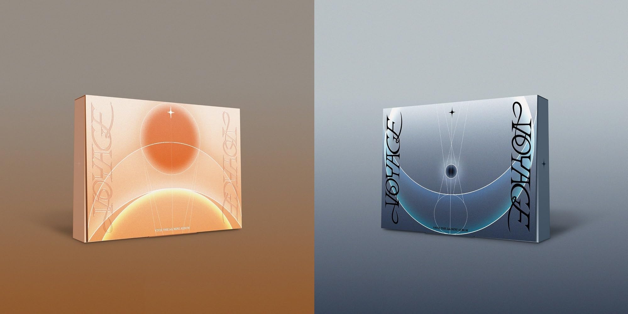 Amazon.com: VIVIZ - 5th Mini Album Voyage CD (2 versions SET