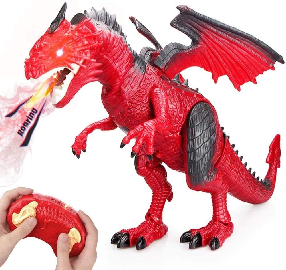 Mieryd Remote Dinosaur Toy with Roaring, Walking : Amazon.co.uk