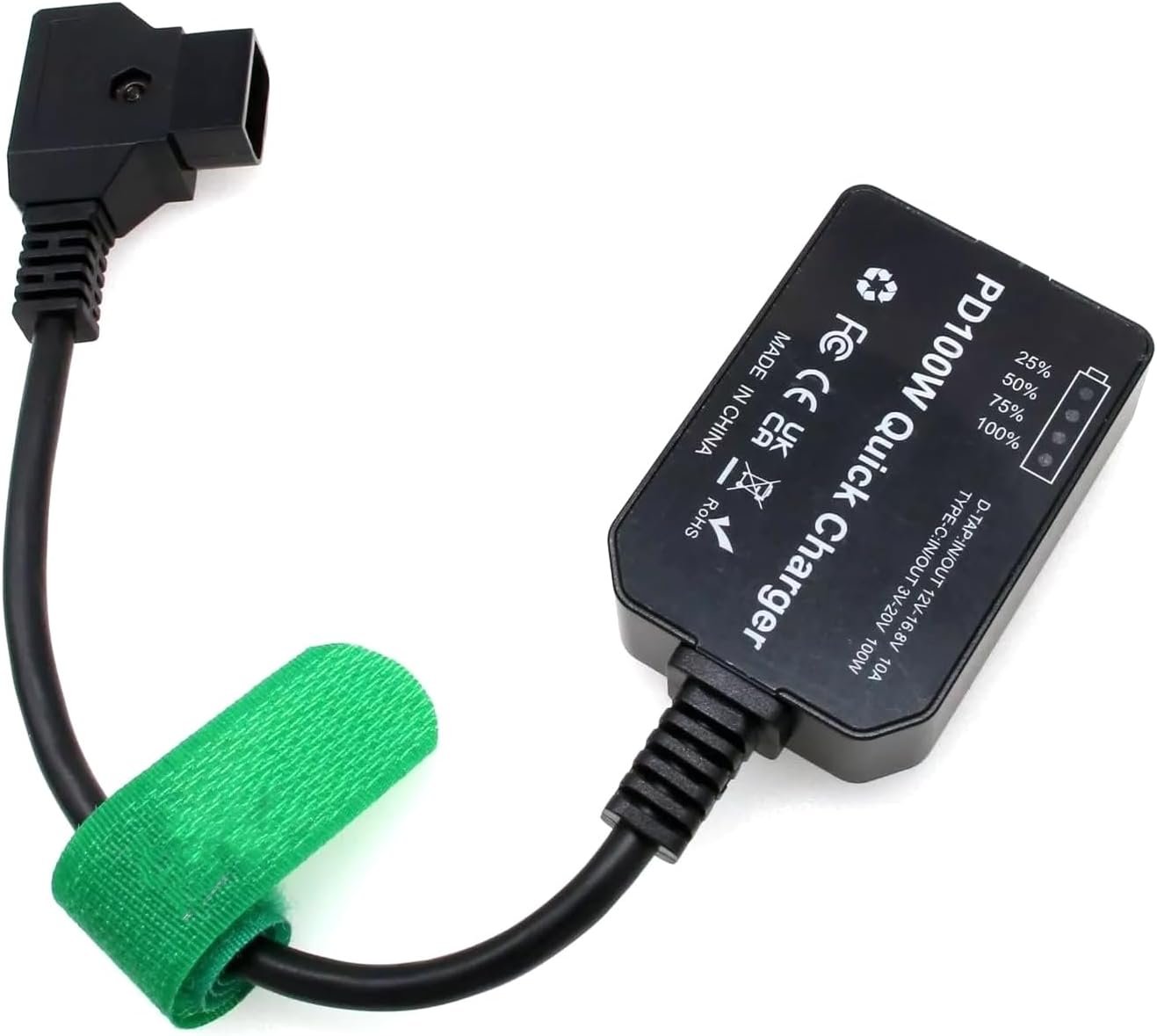 V-Mount Battery D-Tap to USB-C Adapter V-Mount Battery Lithium-ion Batteries Charger